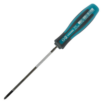 VESSEL 910 (⊕0 X 100) MEGADORA THIN SHANK SCREWDRIVER